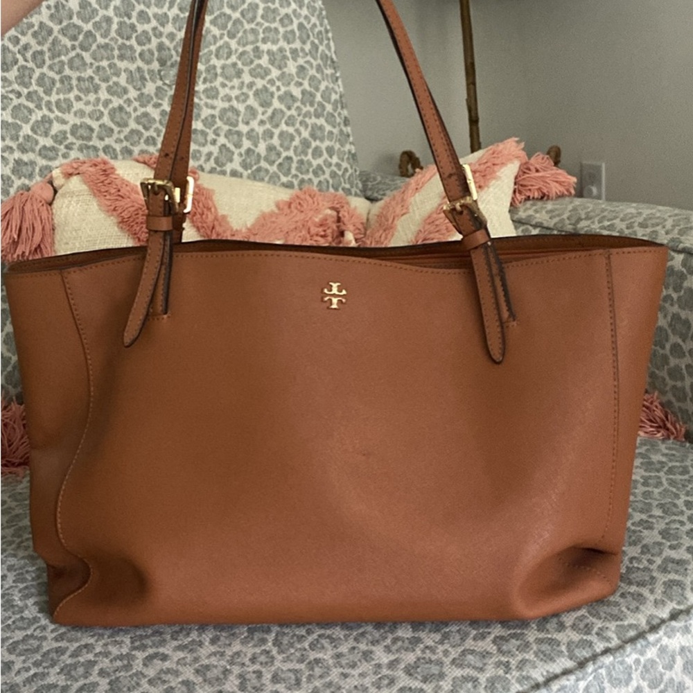 Tory Burch Tan Leather Tote